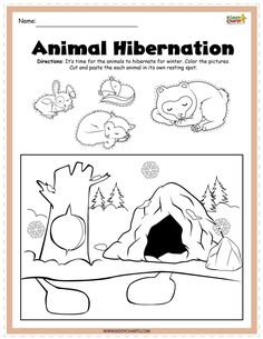 an animal themed coloring page for children