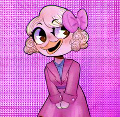 an image of a cartoon character in pink