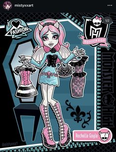 Goyle Monster High, Ghoulia Yelps, Monster H, Rochelle Goyle, Anime Drawing Books