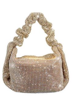 Metallic Mesh Purse Hobo Style (Nude) Nude / One Size Hand Bag Belt Ring, Metallic Mesh, Casual Beach Wear, Hobo Style, New Arrival Dress, Earring Necklace, Short Sets, Set Dress, Necklaces Bracelets