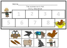 a worksheet with pictures of animals and numbers