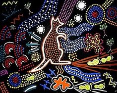 an image of a cat on a black background that is very colorful and has many colors