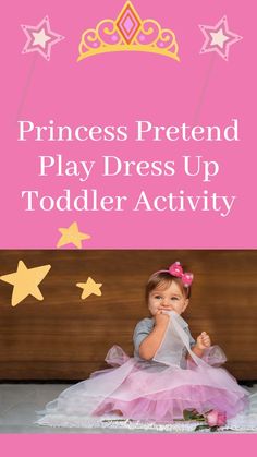 Pretend Play Dress Up Toddler Activity Pretend Play Ideas, Activity For Toddlers, Play Dress Up, Toddler Activity, Princess Dress Up, Play Ideas, Amazing Ideas, Play Dress