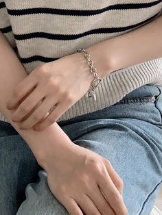 Fashion Charm Simple Chain Bracelet Silver    Iron Alloy     Women Fashion Jewelry, size features are:Bust: ,Length: ,Sleeve Length: Duy Beni Bracelet, Chain Bracelet Silver, Simple Chain, Women Chain, Chain Bracelets, Silver Chain Bracelet, Watches Women Fashion, Bracelet Silver, Kids Beachwear