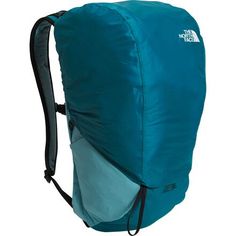 the north face backpack in blue