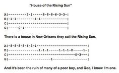 the guitar tab has been added to describe how many different chords are used for this song