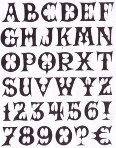 the letters and numbers are drawn in black ink on white paper, which has been altered to