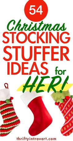 christmas stocking stuff with text overlay that reads, 53 christmas stocking stuff for men