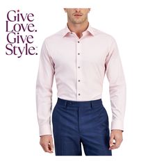 in stock Solid Dress Shirt, Bare Beauty, Ballet Slippers, Luxe Gifts, Solid Dress, Slim Fit Men, Gifts For Teens, Dress Shirt, Warm Weather