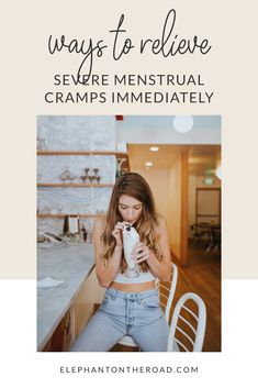 Dealing With Period Cramps, Good For Period Cramps, Things To Help Period Cramps, How To Help Cramps Period Pains, Cramping Relief Period, Yea For Menstrual Cramps, Period Remedies Cramps, Bad Period Cramps Remedies, Remedies For Menstrual Pain