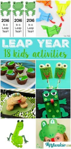 18 Kids Activities for Leap Year Leap Year Party Ideas For Kids, Leap Day Game, Leap Year Ideas For School, Leap Day Classroom Activities, Leap Year Food Ideas, Leap Year Crafts For Toddlers, Leap Year Craft For Kids