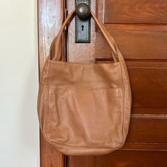 Shinola “Cass Hobo” Bag In Cognac Brown Pebble Leather, Lightly Used, With Some Small Slight Marks (Discoloration) On The Leather But Otherwise Very Clean Exterior And Interior. Roomy And Comfortable, With An Exterior Sleeve Pocket And Interior Zippered And Sleeve Pockets. Great Timeless Minimalist Style. Comes With Shinola Dust Bag. Pebbled Leather, Hobo Bag, Minimalist Fashion, Dust Bag, Zipper, Bag Lady, Leather, Women Shopping