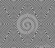 an abstract black and white background with circles