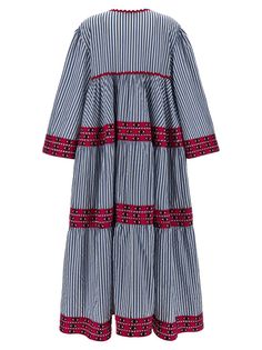 'Ydra' striped cotton maxi dress, V-neck with contrast profiles, wide and long sleeves, trimming application with embroideryGender: WomenMaterial: 100% COTTONColor: MULTICOLORMade in: GREECE-ONLY FOR INTRASTAT COUNTRY OF ORIGIN CODEProduct ID: HYDRA124BLUESTRIPESREDEYES*Import tax/duty will be calculated at checkout (If applicable) Embroidery Composition, Flare Long Dress, Cotton Maxi Dress, Flowing Dresses, Cotton Maxi, Maxi Dress Cotton, Long Sleeve Maxi, Maxi Dress Blue, White Midi Dress