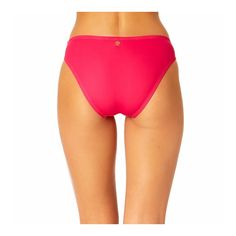 Enjoy the summer with our Basic Bottom and look sophisticated at the beach all season long. Made from copper-infused fabric, these swim bottoms have anti-bacterial and odor-control properties, ensuring lasting freshness during your active beach days. These swim bottoms will flatter your hips while providing moderate coverage and sun protection from its UPF 50+ rating. Pair these swim bottoms with our matching Banded V-Neck Longline Bra for a complete summer look! Solid Summer Swimwear In Elastane, Micro-elastic Brief Tankini For Summer, Summer Beachwear With Contoured Waistband, Smoothing Bottoms For Summer Vacation, Summer Vacation Smoothing Bottoms, Beachwear Tankini With Smoothing For Beach Season, Beachwear Bottoms With Smoothing For Beach Season, Summer Solid Swimwear With Smoothing Details, Beach Season Swimwear With Contoured Waistband