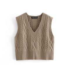 Trendy Knitted Winter Vest, Gray Knit Sleeveless Sweater Vest, No Sleeve Sweater Vest, Trendy Knitted Vest For Fall, Gray Sweater Vest For Fall, Trendy Beige Knitted Sweater Vest, Fitted Gray Knit Sweater Vest, Fitted Gray Sweater Vest For Fall, Gray Fitted Sweater Vest For Fall