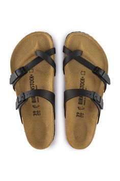 Birkenstock Mayari 0071791 Black Regular Fit Sandal - Shirley Allum Birkenstock Flip Flops, Birkenstock Papillio, Birkenstock Styles, Birkenstock Women, Footbed Sandals, Birkenstock Madrid, Birkenstock Mayari, Birkenstock Shoes