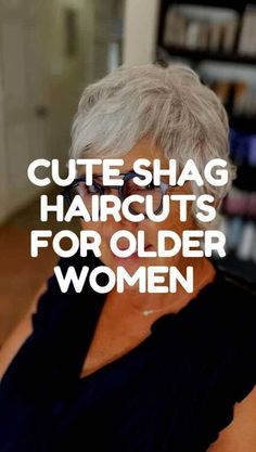 Hair And Glasses, Choppy Bob Hairstyles For Fine Hair, Kort Bob, Women Undercut, Haircuts For Older Women, Short Shag Haircuts, Short Shag Hairstyles, Shag Haircuts, Choppy Bob Hairstyles