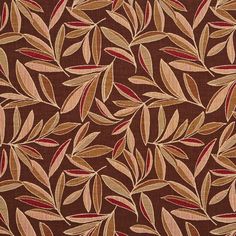 Delaney Adobe Fabric Kovi Fabrics, Woven Pattern, Pierre Frey, Recycled Leather, Colorful Leaves, Headboards, Distressed Leather, Fall Foliage, Leaf Pattern