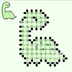 an image of a dinosaur with numbers on it