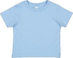 Light Blue Short Sleeve Plain Tops, Plain Blue T-shirt For Spring, Basic Light Wash T-shirt For Spring, Light Blue Short Sleeve Pre-shrunk Shirt, Light Blue Pre-shrunk Short Sleeve Shirt, Basic Plain Blue Tops, Basic Blue Plain Tops, Basic Light Blue Plain Tops, Basic Light Blue Plain Top