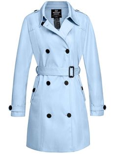 Plus Size Trench Coat, Waterproof Trench Coat, Spring Trench Coat, Spring Trench, Womens Dress Coats, Drawstring Jacket, Coat Classic, Coat With Belt, Double Breasted Trench Coat