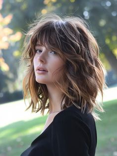 56 Stunning Long Layered Hair with Bangs: Trends for Every Face Shape and Hair Type Long Layered Haircuts With Bangs, Long Layered Hair With Bangs, Layered Haircuts With Bangs, Haircuts For Long Hair With Layers, Layered Hair With Bangs, Choppy Bob Haircuts, Side Swept Hairstyles, Textured Layers, Swept Bangs