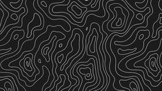 an abstract black and white background with wavy lines