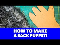 how to make a sack puppet