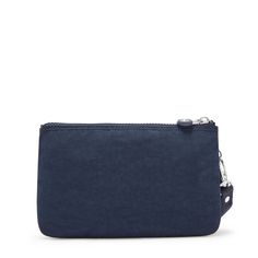 This indispensable pouch slides right into your handbag. With three interior compartments that are perfect for safeguarding your credit cards, money, keys and little beauty essentials! This best-selling accessory pouch can be used as a small cosmetic case, pencil case, handbag organizer, or wristlet the possibilities are endless. Compact Blue Bags For Daily Use, Blue Travel Coin Purse, Versatile Blue Cosmetic Bag For Everyday, Blue Portable Pouch Versatile Style, Portable Blue Pouch Wallet, Versatile Blue Cosmetic Bag, Blue Portable Wallets For Everyday Use, Versatile Blue Wallet For Gift, Functional Blue Wallets For Daily Use