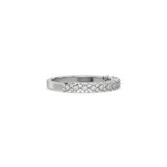 Round Diamond Wedding Ring features a band of round brilliant cut diamonds set in a shared prong setting. Details: - Made to Order- Diamond Weight: 0.27 CT- No of Diamonds: 38- Diamond Type: Natural Diamond- Diamond Cut: Round- Diamond Clarity: SI - Diamond Color: GH- Setting Type: Prong- Metal Type: 14K Solid Gold,18K Solid Gold- Choice of Gold Color: Yellow Gold, White Gold, Rose Gold- Jewelry Certification: Jewelry priced above $500 includes Third Party Lab Certificate, verifying the authenti Half Eternity Lab Grown Diamond Band, Half Eternity Round Band With Lab-grown Diamonds, Lab Grown Diamond Half Eternity Band, Moissanite Stackable Half Eternity Rings, Moissanite Half Eternity Stackable Rings With Round Band, Dazzling Eternity Band With Prong Setting, Dazzling Round Eternity Band With Prong Setting, Moissanite Half Eternity Round Band, Diamond Half Eternity Round Band