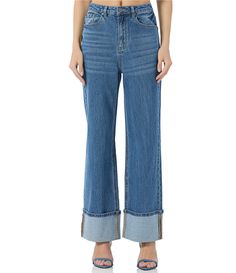 Shop for AFRM Denim Kendall Wide Leg Cuff Jeans at Dillard's. Visit Dillard's to find clothing, accessories, shoes, cosmetics & more. The Style of Your Life. Cuff Jeans, Cuffed Jeans, Leg Cuffs, Dillard's, Clothing Accessories, Wide Leg, Cuff, Zipper, My Style