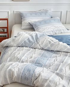 Patterned Luxe Cozy Geometric High-quality Duvet Cover Set – Lifevc