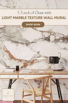 the marble texture wall mural is available in multiple colors and sizes, including white or gold