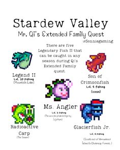 an image of the stardew valley characters in their own game character names and expressions