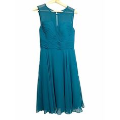 Azazie Womens A Line Dress Blue Lined Keyhole Back Sleeveless Pleats Custom New Bust 16 Waist 14 Length 39 Brand: Azazie Size: Custom Size (Please Check The Measurements) Bust: 34 In. Waist: 28 In. Hip: 35 In. Style: A Line Dress Material: Polyester Features: Lined Accents: Pleats Dress Length: Above Knee Sold As Pictured. Thanks For Looking! Pre-Owned Condition. No Rips, Holes, Or Stains. Smoke Free Home. Occasional Signs Of Normal Wear May Be Present. Please See All Photos For Condition Detail Pleats Dress, Azazie Dresses, Above Knee, Dress Materials, Dress Length, Blue Dresses, A Line Dress, Custom Sizing, Midi Dress