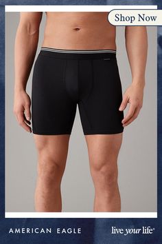 Ultra soft modal jersey blend/Added stretch for all-day comfort/Soft anti-roll waistband/No fly/Comfortable and supportive contoured pouch Boxer Briefs, Women's Jeans, American Eagle Outfitters, American Eagle, Women Jeans, Shop Now, Pouch