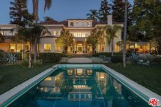 The R.W. Pridham Residence, 1923 Mediterranean style in Los Angeles, California Arched Entry Doors, Dentil Moulding, Spanish Mediterranean, Terrazzo Floors, Corinthian Column, Los Angeles Real Estate, Old Houses For Sale, Spanish House