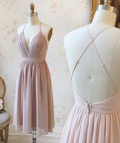 Backless Short Dress, Hi Friend, Professional Dress, Chiffon Shorts, Short Prom Dress, Short Prom, Professional Dresses, Chiffon Prom Dress, Hoco Dresses