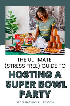 Score big with your Super Bowl party by following our guide on How to Host The Ultimate Super Bowl Party At Home! From Football Party Food to a Happy Party atmosphere, our checklist ensures a game day experience that will have everyone cheering. Party At Home, Event Planning Tips, Popcorn Chicken