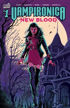 Exclusive: Archie Horror Reveals New Vampironica Comic Series Horror Vintage, Veronica Lodge, Retro Horror, Horror Comics, She Knows, Archie Comics, Comic Book Covers, The Hunger, Comic Covers