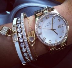 Justice Accessories, Girls Watch, Wrist Candy, Photo Charms, Pandora Bracelets, Cartier Love Bracelet, Watches Jewelry, Arm Candy