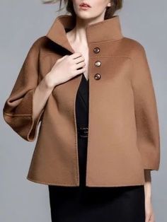 Elegant Coats, Traje Casual, Coffee Shirts, Fashion Elegant, Exclusive Fashion, Independent Designers Fashion, Classy Dress