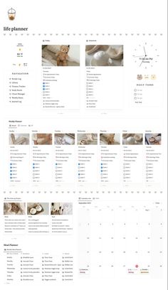 Soft beige/teddy bear/milk tea notion aesthetic template. Monthly Notion Template, Aesthetic Notion Homepage, Notion Monthly Planner, Notion Finance Template, Obsidian Aesthetic, Notion Daily Planner, Closet Planner, Soft Beige Aesthetic, Notion Journal