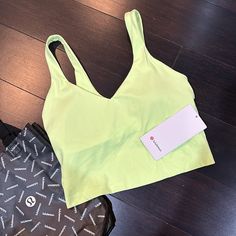 Lululemon Align Tank New With Tags Color Faded Zap (Fzap) Size 6 Guaranteed Authentic 5 Star Top Rated Seller Next Day Shipping F633 Green Sports Bra For Light Exercise In Summer, Summer Green Go-dry Sports Bra, Yellow Sporty Sports Bra For Summer, Casual Yellow Activewear With Go-dry, Yellow Stretch Sports Bra, Casual Style, Yellow Summer Sports Bra For Gym, Functional Yellow Activewear For Summer, Casual Yellow Activewear For Yoga, Yellow Athleisure Activewear For Spring