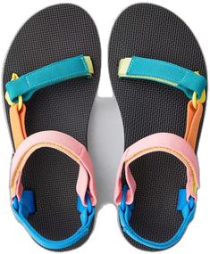 Multicolor Sport Sandals For Summer Outdoor, Sporty Sport Sandals With Adjustable Strap, Breathable Nylon Sport Sandals With Round Toe, Breathable Sport Sandals With Adjustable Fit And Round Toe, Multicolor Sport Sandals With Removable Insole For Beach, Casual Multicolor Sport Sandals With Removable Insole, Multicolor Cushioned Sandals For Outdoor, Multicolor Synthetic Sport Sandals For Outdoor, Breathable Nylon Sports Sandals