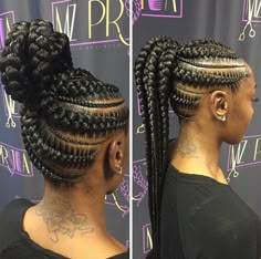 Amazing work @mzpritea Read the article here - http://www.blackhairinformation.com/uncategorized/amazing-work-mzpritea/ Feed In Braids Ponytail, Ghana Braids Hairstyles, Feed In Ponytail, Cornrow Ponytail, Braids Ponytail, Feed In Braids Hairstyles, Feed In Braids, Braiding Styles