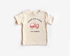 Firetruck birthday shirt for any kids birthday party. The Bella Canvas short sleeve tee for toddlers is a 100% Airlume combed and ring-spun cotton jersey with a tear-away label for extra comfort. Choose your favorite color out of a big variety, and make unique staples that toddlers will happily wear every day.  .: 100% Airlume combed and ringspun cotton (fiber content may vary for different colors) .: Extra light fabric (3.9 oz/yd² (132 g/m .: Tear-away label Firetruck Birthday, Retro Kids, Youth Shirt, Toddler Halloween, Pumpkin Season, Halloween Vintage, Short Styles, Kids Halloween, Thanksgiving Shirts