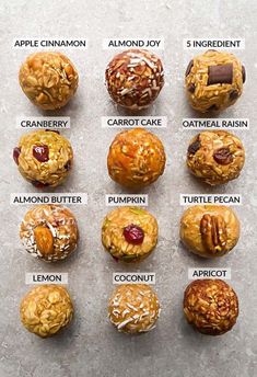 an image of different types of cookies