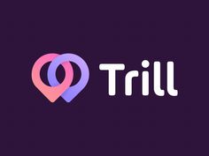 the word'trill'is displayed on a purple background